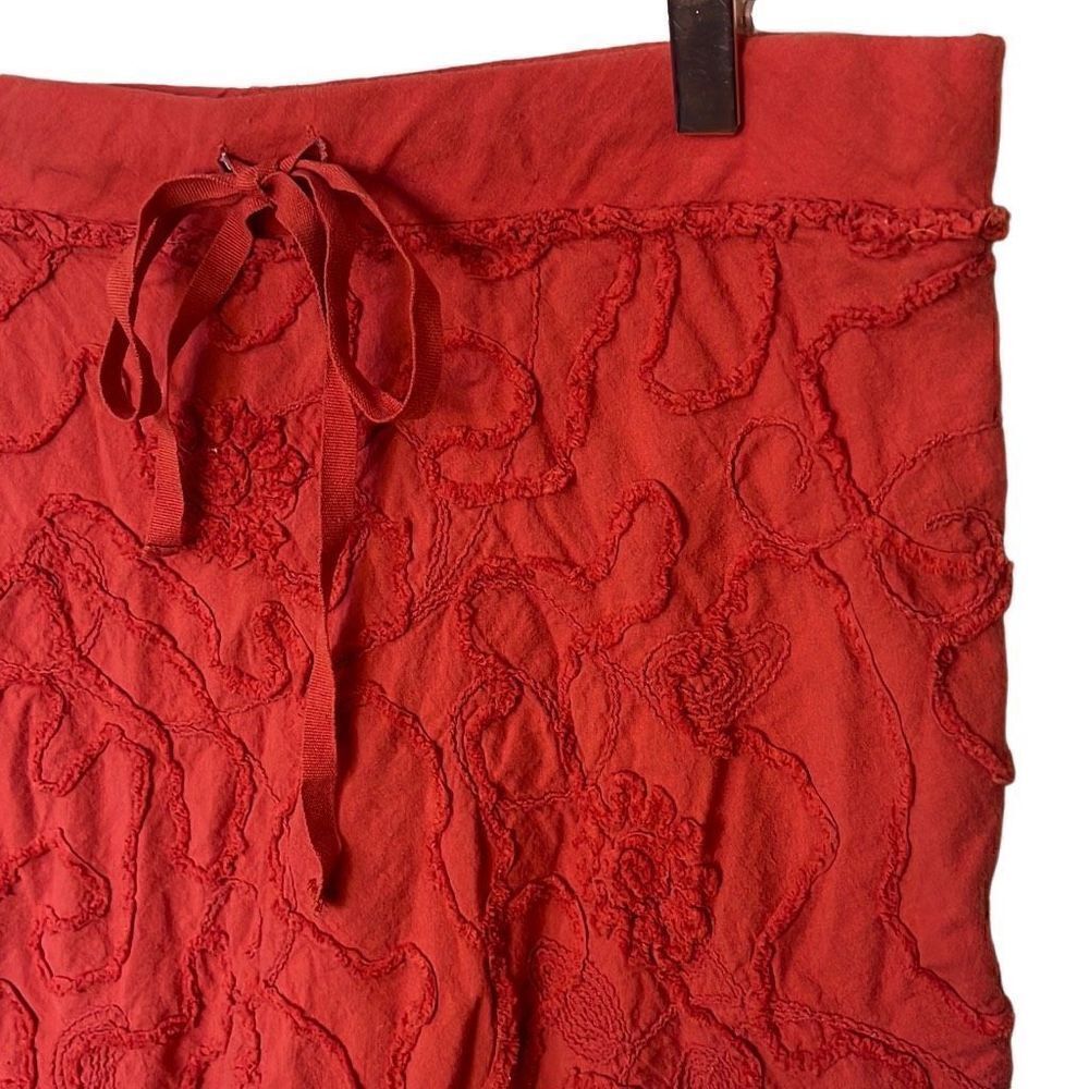 ‎Max Studio 100% Cotton Embroidered Mini Skirt - Picture 5 of 8
